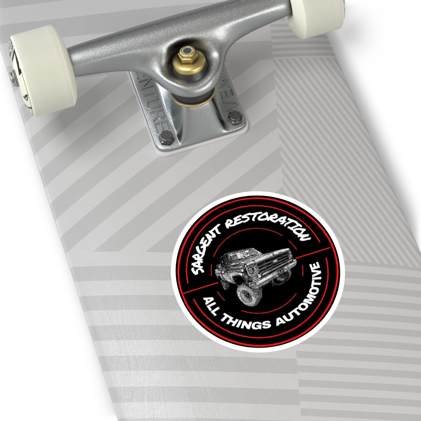 Automotive Round Stickers, Custom Decals for Car Enthusiasts, Sargent Restoration, All Things Automotive, Durable Stickers, [...]
