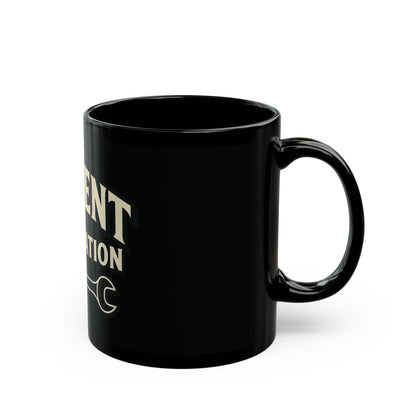 Custom Sargent Restoration Mug | Personalized Black Coffee Cup, Gift for Mechanics, Workshop Decor, Father's Day, Unique Gift Idea