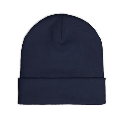 Embroidered 'Sargent Restoration' Knit Beanie – Mechanic Wrench Cuff Hat