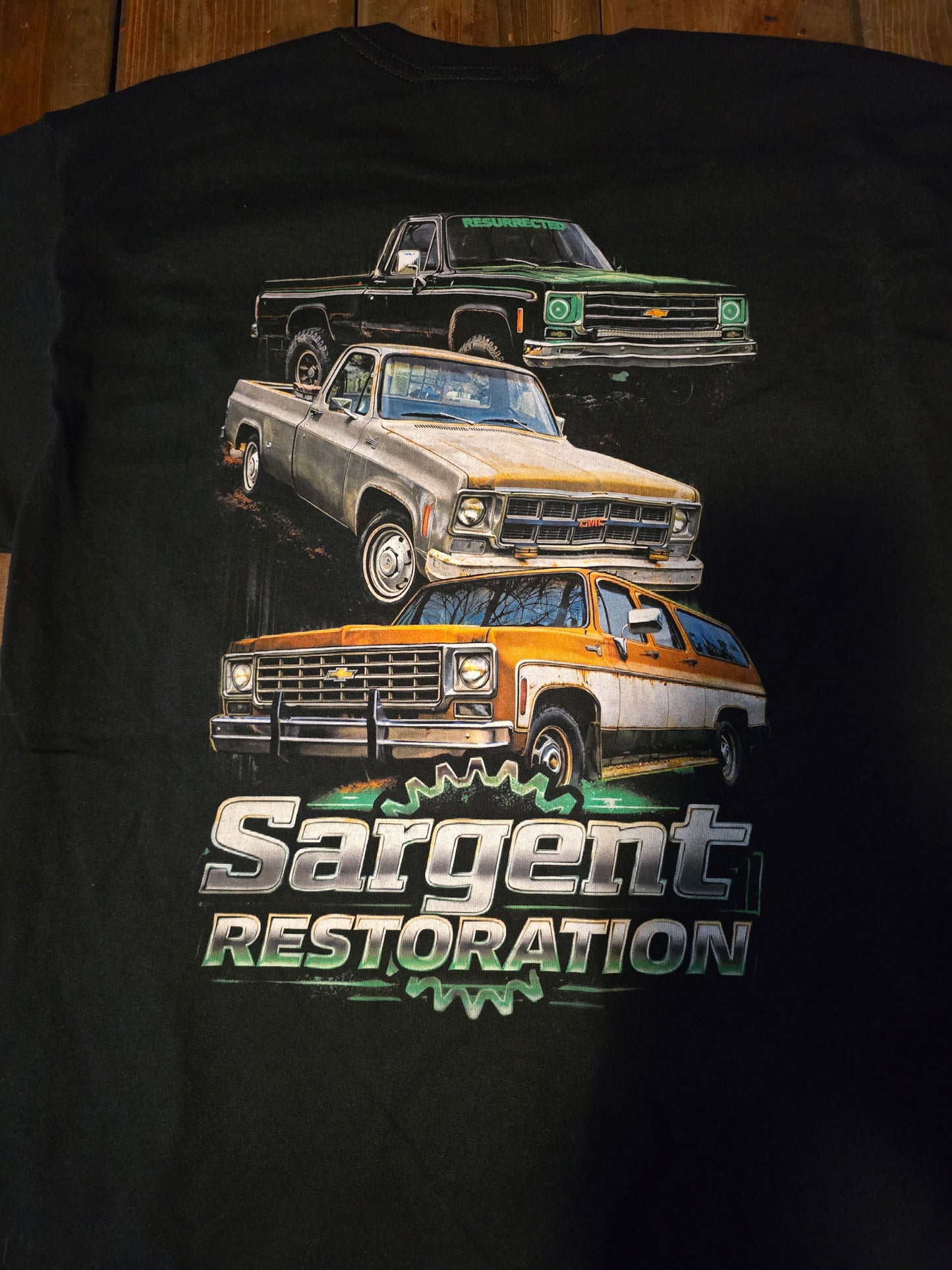 Sargent Restoration – Built Not Bought Tee