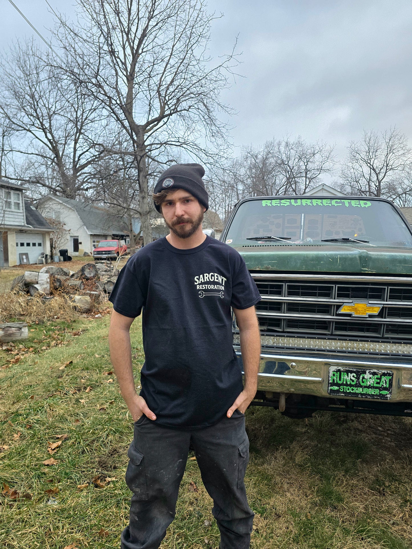 Sargent Restoration – Built Not Bought Tee