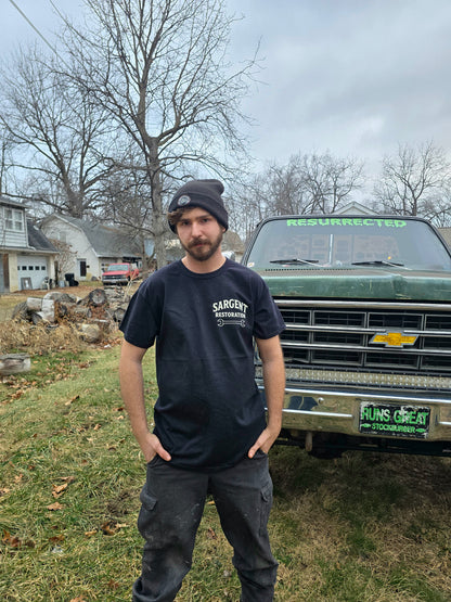 Sargent Restoration – Built Not Bought Tee