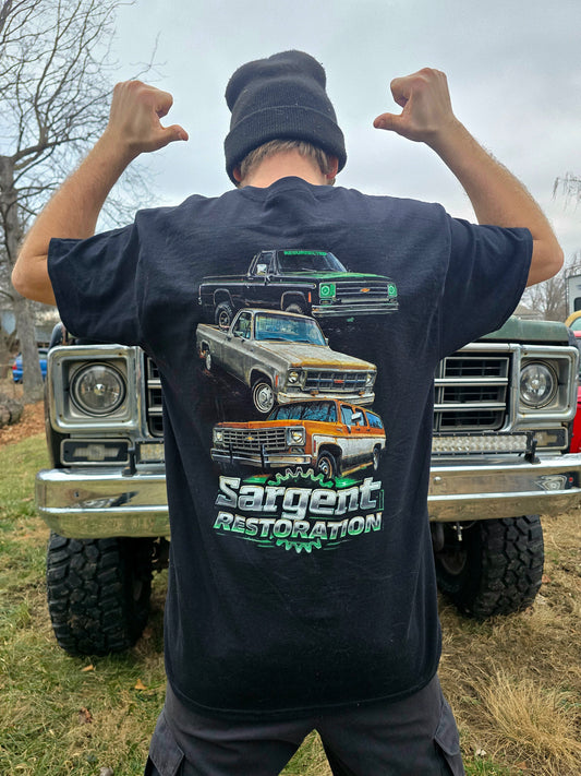 Sargent Restoration – Built Not Bought Tee