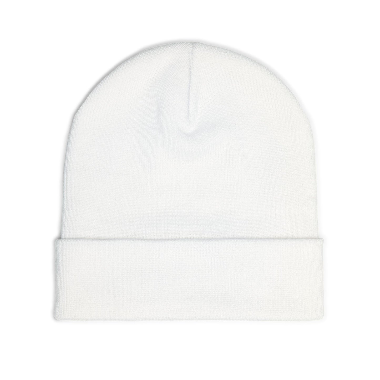 Embroidered 'Sargent Restoration' Knit Beanie – Mechanic Wrench Cuff Hat