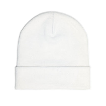 Embroidered 'Sargent Restoration' Knit Beanie – Mechanic Wrench Cuff Hat
