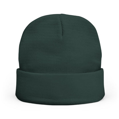 Embroidered 'Sargent Restoration' Knit Beanie – Mechanic Wrench Cuff Hat