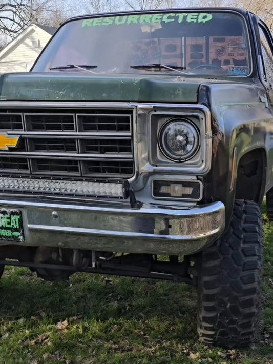 Squarebody turn signal covers (G.M.C or Bowtie)